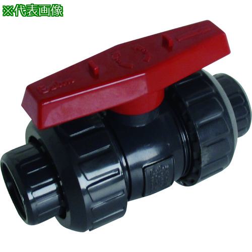 ■エスロン ボールバルブ禁油 本体材質PVC シール材質EPDM ねじ 50A〔品番:BV50NXE〕【2097968:0】[送料別途見積り][法人・事業所限定][外直送][店頭受取不可]