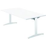 ■プラス 623533)ステージオ 会議テーブル ST-180TR W4/W4 〔品番:ST180TRW4W4〕【2098507:0】[送料別途見積り][法人・事業所限定][外直送][店頭受取不可]