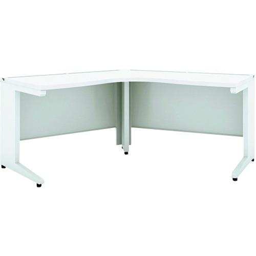 ■PLUS 779959)US 120°型ワーク机UR-127W-12 W4 〔品番:UR127W12W4W4〕【2098919:0】[送料別途見積り][法人・事業所限定][外直送][店頭受取不可]