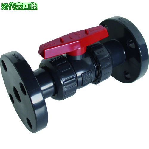 ■エスロン ボールバルブ禁油 本体材質PVC シール材質EPDM JIS10KF 80A〔品番:BV80FXE〕【2099621:0】[送料別途見積り][法人・事業所限定][外直送][店頭受取不可]