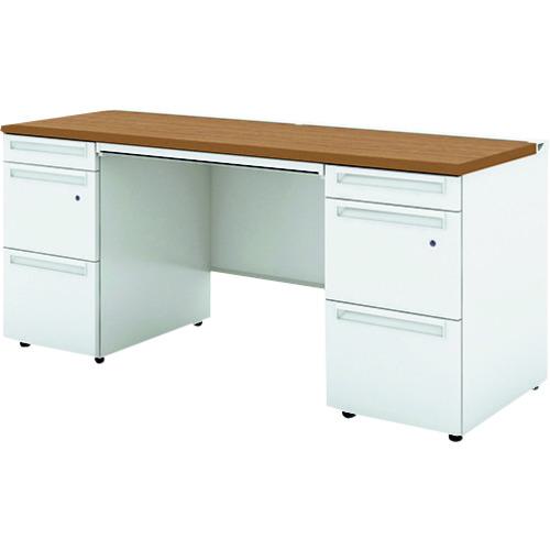 ■PLUS 779625)US 両袖机UR-166A-33 T2/W4 〔品番:UR166A33T2W4〕【2100470:0】[送料別途見積り][法人・事業所限定][外直送][店頭受取不可]