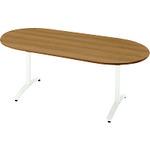 ■PLUS 677601)ロンナ 会議テーブル NN-1809TAO T2/W4 〔品番:NN1809TAOT2W4〕【2101701:0】[送料別途見..