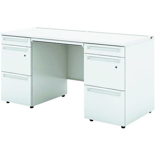 ■PLUS 779629)US 両袖机UR-146A-33 WS/W4 〔品番:UR146A33WSW4〕【2102083:0】[送料別途見積り][法人・事業所限定][外直送][店頭受取不可]