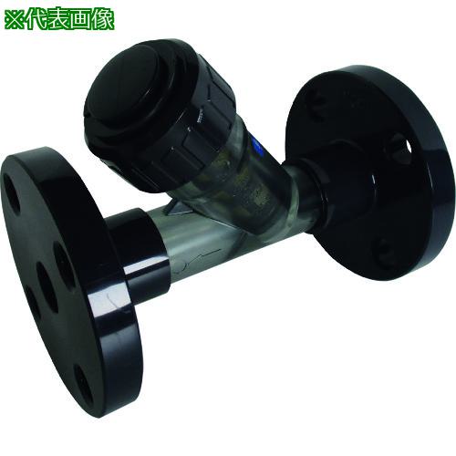 ■エスロン ストレーナ 本体材質PVC シール材質EPDM JIS10KF 25A〔品番:SE25TFZ〕【2102801:0】[送料別途見積り][法人・事業所限定][外直送][店頭受取不可]