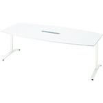 ■PLUS 677431)ロンナ 会議テーブル NN-2110TABH W4/W4 〔品番:NN2110TABHW4W4〕【2103286:0】[送料別途見積り][法人・事業所限定][外直送][店頭受取不可]