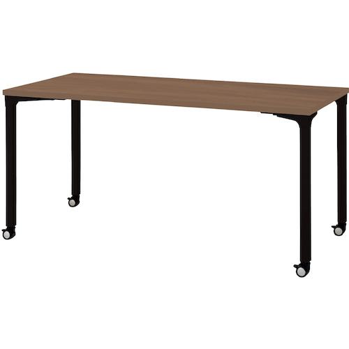 ■PLUS 679347)ロンナ会議テーブル NN-1507PKR PW/BK 〔品番:NN1507PKRPWBK〕【2103365:0】[送料別途見積り][法人・事業所限定][外直送][店頭受取不可]