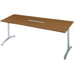 ■PLUS 677477)ロンナ 会議テーブル NN-1809TADH T2/M4 〔品番:NN1809TADHT2M4〕【2106444:0】[送料別途見積り][法人・事業所限定][外直送][店頭受取不可]