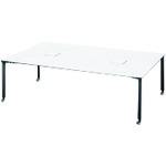 ■PLUS 631284)pixta キャスター脚 PX-2014T W4/BK 〔品番:PX2014TW4BK〕【2107988:0】[送料別途見積り][法人・事業所限定][外直送][店頭受取不可]