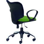 ■プラス 693147)事務イス プロップ KB-A97SEL-N YG 〔品番:KBA97SELNYG〕【2109170:0】[送料別途見積り][法人・事業所限定][外直送][店頭受取不可]