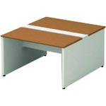 ■PLUS 689684)両面デスク ベースセット ST-N127W-B T2/W4〔品番:STN127WBT2W4〕【2109613:0】[送料別途見積り][法人・事業所限定][外直送][店頭受取不可]