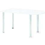 ■PLUS 603677)LM 会議テーブル LM-150PU W4/W4 〔品番:LM150PUW4W4〕【2112321:0】[送料別途見積り][法..