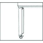 ■プラス 631126)pixta 縦配線カバー PX-KTH 〔品番:PXKTH〕【2112689:0】[送料別途見積り][法人・事業所限定][外直送][店頭受取不可]