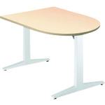 ■PLUS 673229)ステージオ 会議テーブル ST-120TU WM/W4 〔品番:ST120TUWMW4〕【2112709:0】[送料別途見積り][法人・事業所限定][外直送][店頭受取不可]