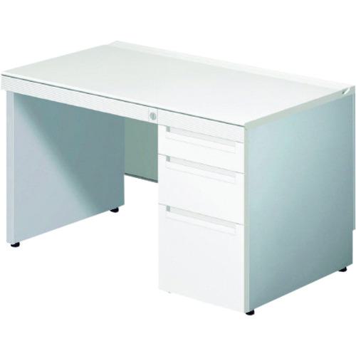 ■PLUS 673101)ステージオ 片袖机 ST-117L-P4 WS/M4 〔品番:ST117LP4WSM4〕【2112722:0】[送料別途見積り][法人・事業所限定][外直送][店頭受取不可]