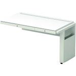 ■PLUS 688096)片面デスク 増連セット ST-K127SH-J WS/W4〔品番:STK127SHJWSW4〕【2...