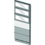 ■PLUS 625514)LFパネル PETクロス/ガラス LF-0719RG DGY 〔品番:LF0719RG〕【2117754:0】[送料別途見積..