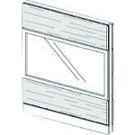 ■プラス 626237)LFパネル ガラス/木質 LF-S1013MG 〔品番:LFS1013MG〕【2117836:0】[送料別途見積り][法人・事業所限定][外直送][店頭受取不可]