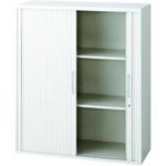 ■PLUS 648409)L6 シャッター保管庫 L6-105SY W4〔品番:L6105SYW4〕【2117885:0】[送料別途見積り][法人・事業所限定][外直送][店頭受取不可]