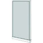 ■PLUS 682336)KIパネル(PETクロス)KI-0816R DGY 〔品番:KI0816RDGY〕【2118996:0】[送料別途見積り][法人・事業所限定][外直送][店頭受取不可]