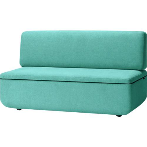 ■PLUS 51457)WFソファ 2人掛背付 LS-WFS12S CLB〔品番:LSWFS12SCLB〕【2120152:0】[送料別途見積り][法人・事業所限定][外直送][店頭受取不可]