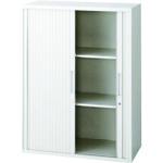 ■PLUS 648411)L6 シャッター保管庫 L6-G105SY W4〔品番:L6G105SYW4〕【2120334:0】[送料別途見積り][法人・事業所限定][外直送][店頭受取不可]