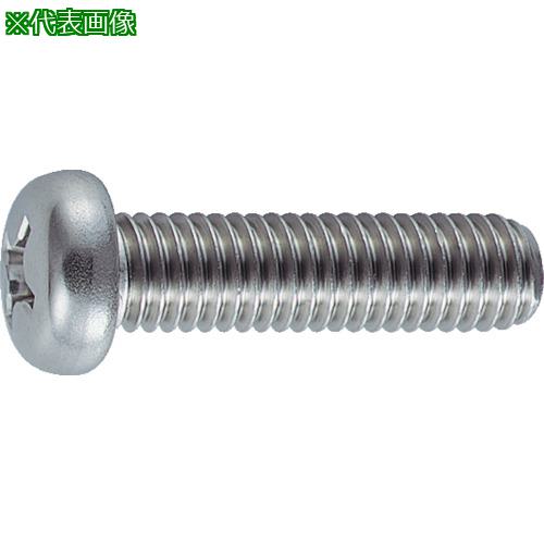 ■TRUSCO ナベ頭小ねじ ステンレス 全ネジ M2×15 130本入〔品番:B050215〕【2125480:0】[店頭受取不可]