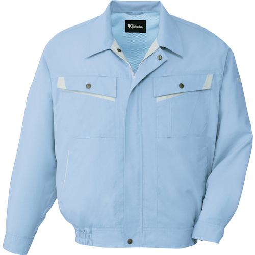 ■自重堂 ブルゾン ライトブルー M〔品番:82000025M〕【2134175:0】[送料別途見積り][掲外取寄][店頭受取不可]