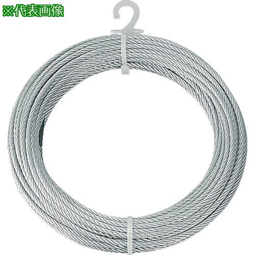 ■TRUSCO メッキ付ワイヤーロープ Φ6mmX20m〔品番:CWM6S20〕【2134667:0