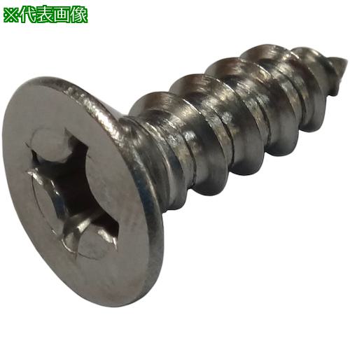 ■コノエ MIC 皿頭タッピンねじ ステンレス 4x40 (40本入)〔品番:M0100440〕【2139117:0】[送料別途見積り][掲外取寄][店頭受取不可]