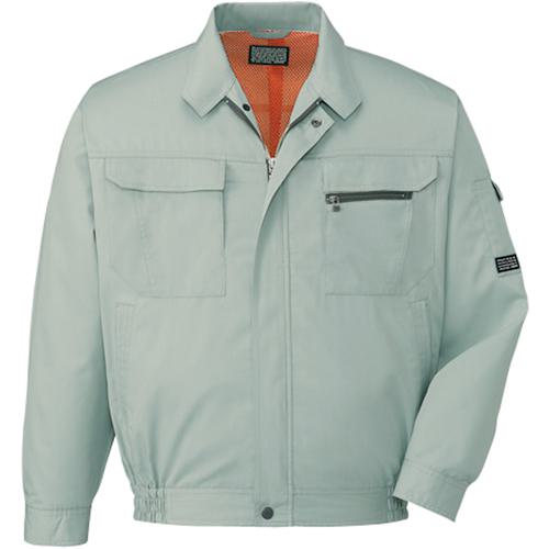 ■自重堂 ブルゾンア-ス グリ-ン LL〔品番:46200039LL〕【2140396:0】[送料別途見積り][掲外取寄][店頭受取不可]