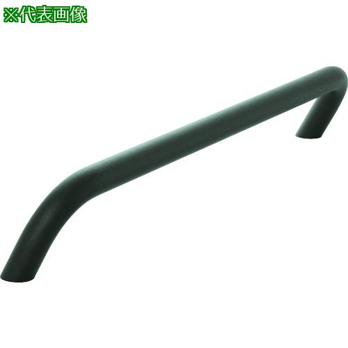 ■Rohde ラウンド アルミ ハンドル(オフセット仕様)〔品番:RD9200BK〕【2142605:0】[送料別途見積り][掲外取寄][店頭受取不可]