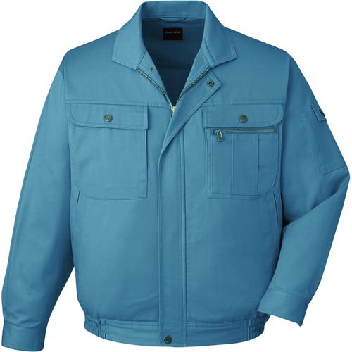 ■自重堂 ブルゾン ライトグリーン 4L〔品番:416000824L〕【2143449:0】[送料別途見積り][掲外取寄][店..