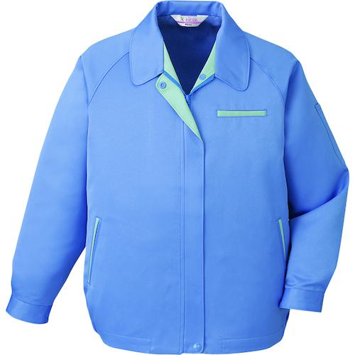 ■自重堂 ブルゾン ソフトブルー EL〔品番:834105EL〕【2143620:0】[送料別途見積り][掲外取寄][店頭受..