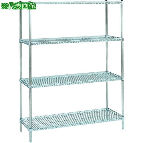 《メーカー》エレクター（株）《品番》MU760 P1590W-4《特長》●落下防止用レッジを採用し、機能性に安心をプラスしました。●棚板のレッジ加工（こぼれ止め）により収納物の落下を防止し、レッジを買い足す必要がなく経済的です。《用途》《仕様》●間口(mm):758●奥行(mm):460●高さ(mm):1587●棚段数(段):4《仕様2》《原産国（名称）》日本《材質／仕上》《セット内容／付属品》《注意》《JANコード》4933315203964《本体質量》15.1kg※こちらの商品は送料無料対象外です。※「送料無料」と表示されても別途送料が必要となりますのでご注意ください。ERECTA　スーパーシリーズ・サイドアップシェルフ　MU760　間口758mm×奥行460mm×高さ1587mm　DB付　4段〔品番：MU760 P1590W-4〕[注番:2147703][本体質量：15.1kg]《包装時基本サイズ：××》〔包装時質量：〕分類》物流・保管用品》物品棚》ステンレス棚☆納期情報：取寄管理コード(903) 掲載外商品