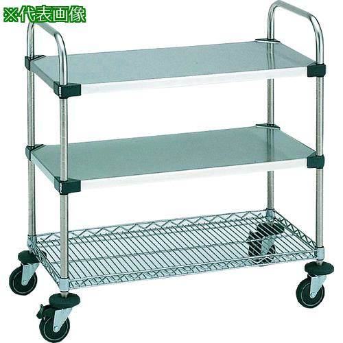 ■ERECTA サイドアップエレクターカート UTTカート2型 間口759mm×奥行614mm×高さ1072mm 3段〔品番:NUTT3..