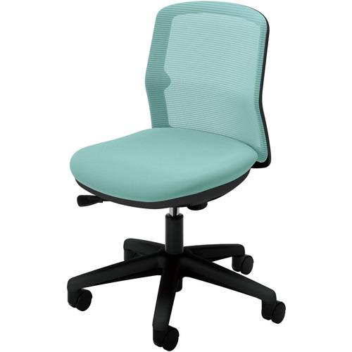 ■ウチダ エニーザ/AMF2-100B 肘なし PA アクアブルー〔品番:53014504〕【2148311:0】[送料別途見積り][法人・事業所限定][外直送][店頭受取不可]