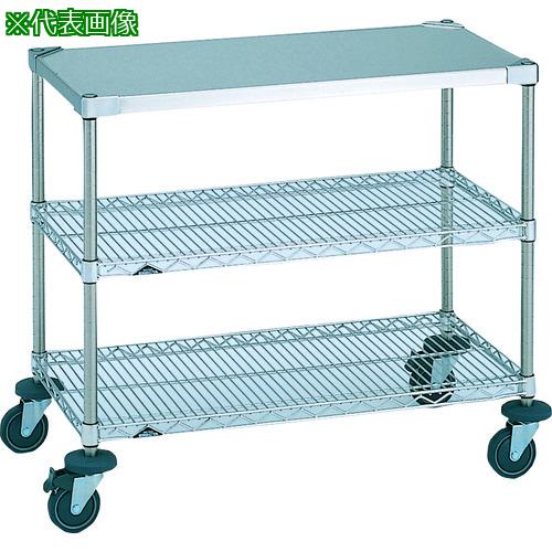 《メーカー》エレクター（株）《品番》2SWT2B《特長》●SUS304（18-8）ステンレス製なので、耐錆性・耐薬品性など、優れた耐久性を発揮します。●特に衛生管理が最重要視されるクリーンな環境や、過酷な条件下での使用に最適です。※最大外寸（バンパー含）は間口・奥行とも64mm プラス。※対角ストッパー付き　※H は最大高さです《用途》《仕様》●間口(mm):911●奥行(mm):461●高さ(mm):923●段数(段):3●キャスター径(mm):125《仕様2》《原産国（名称）》日本《材質／仕上》●棚板・柱:SUS304(18-8)ステンレス《セット内容／付属品》《注意》《JANコード》4933315693697《本体質量》23.56kg※こちらの商品は送料無料対象外です。※「送料無料」と表示されても別途送料が必要となりますのでご注意ください。ERECTA　ステンレスカート〔品番：2SWT2B〕[注番:2148390][本体質量：23.56kg]《包装時基本サイズ：××》〔包装時質量：〕分類》物流・保管用品》ツールワゴン》簡易カート☆納期情報：取寄管理コード(903) 掲載外商品