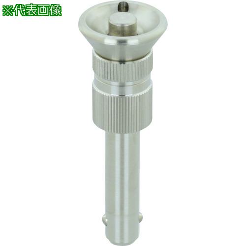 ■kipp アジャストボールロックピン〔品番:ABLP08040SUS〕【2149116:0】[送料別途見積り][掲外取寄][店..