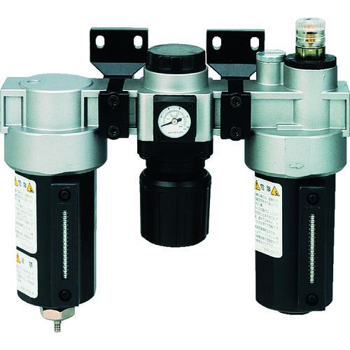 ■日本精器 FRLユニット8Aモジュラー接続タイプ〔品番:BN25T68〕【2155842:0】[店頭受取不可]