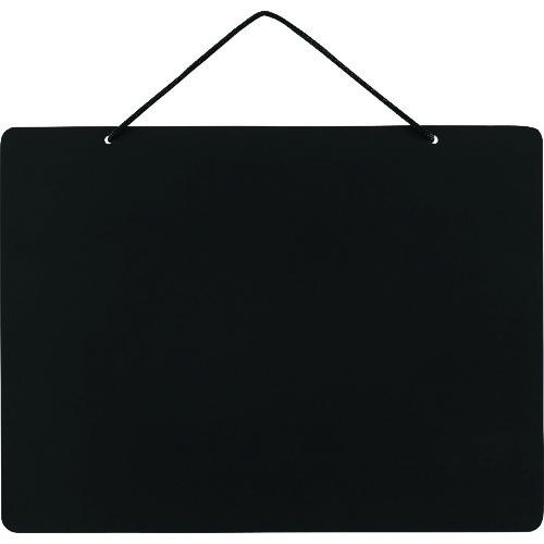 ■光 両面ブラックボード ひも付〔品番:MWBD43〕【2160632:0】[店頭受取不可]