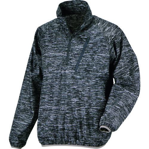 ■カジメイク 2276 防風プルオーバー 杢グレー LL〔品番:227677LL〕【2169132:0】[送料別途見積り][掲外..