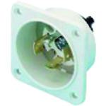 ■アメリカン電機 引掛形フランジインレット〔品番:3115N〕【2174623:0】[送料別途見積り][掲外取寄][店..