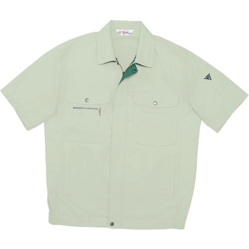 ■自重堂 ブルゾンア-ス グリ-ン 5L〔品番:140100395L〕【2181535:0】[送料別途見積り][掲外取寄][店頭受取不可](4)