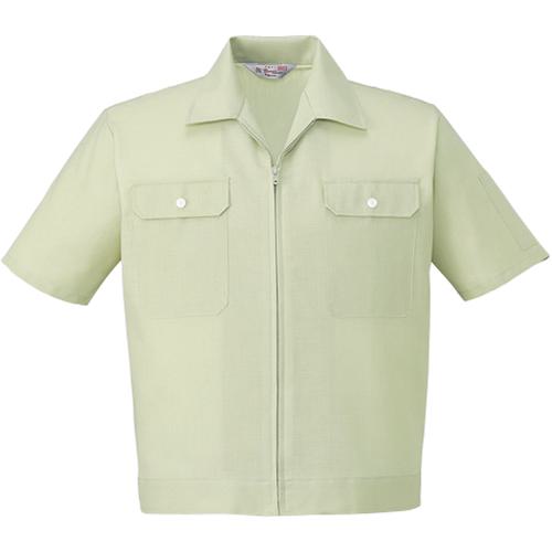 ■自重堂 ブルゾンア-ス グリ-ン L〔品番:2160039L〕【2197358:0】[送料別途見積り][掲外取寄][店頭受取不可]