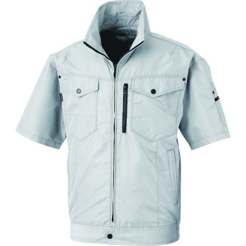 ■bigborn 空調風神服 半袖ジャケットシルバー7Lサイズ〔品番:BK6078S67L〕