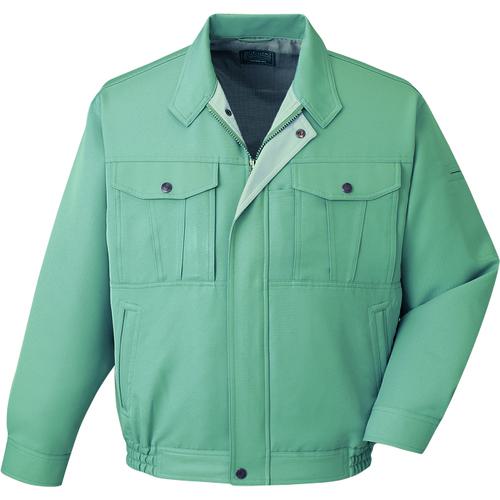 ■自重堂 ブルゾン ミストグリーン LL〔品番:41900072LL〕【2206954:0】[送料別途見積り][掲外取寄][店頭受取不可]