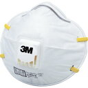 ■3M 使い捨て式防じんマスク 8812J DS1 排気弁付き (10枚入)〔品番:8812JDS1〕