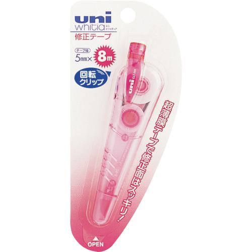 ■uni 修正テープCLT-205 1Pピンク13《10個入》〔品番:CLT2051P.13〕【2222497×10:0】[送料別途見積り][..