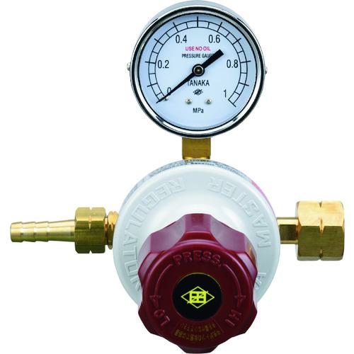 ■日酸TANAKA 配管取り出し、ヘッダー用圧力調整器マスターラインVI M 水素〔品番:Q832WME〕【2238025:0..