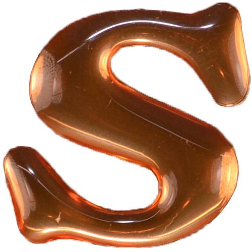 ■光 クリスタル文字 s《5枚入》〔品番:GU20S〕【2238215×5:0】[送料別途見積り][掲外取寄][店頭受取不可]